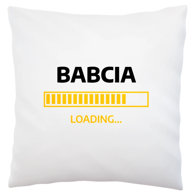 Babcia Loading - Poduszka Biała