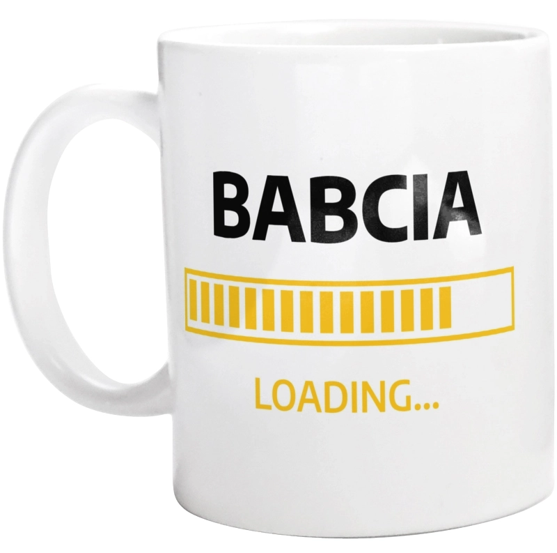 Babcia Loading - Kubek Biały