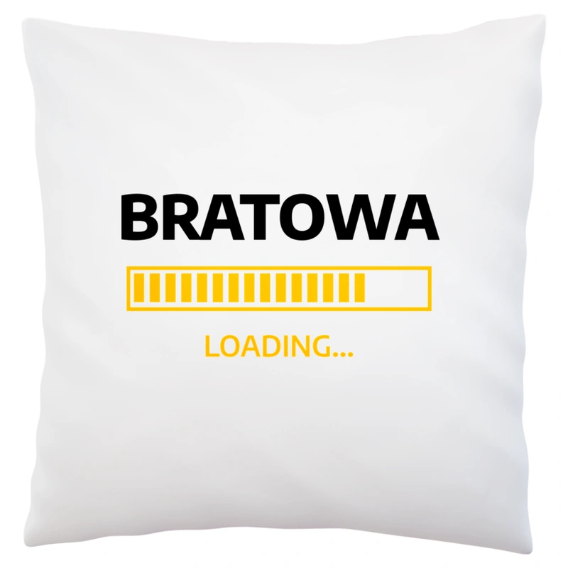 Bratowa Loading - Poduszka Biała