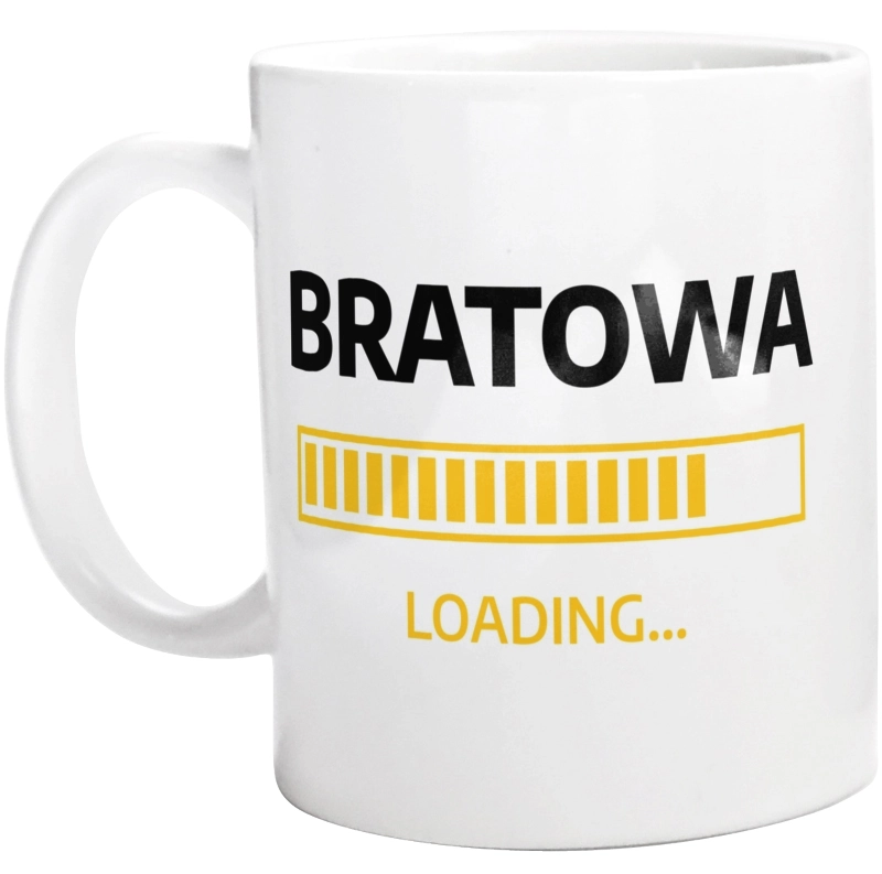 Bratowa Loading - Kubek Biały