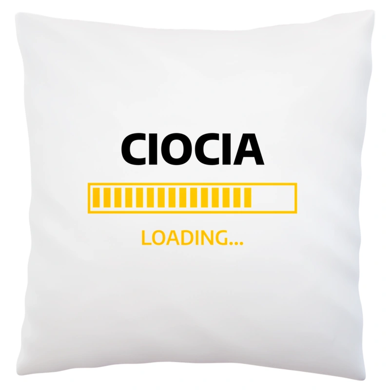 Ciocia Loading - Poduszka Biała