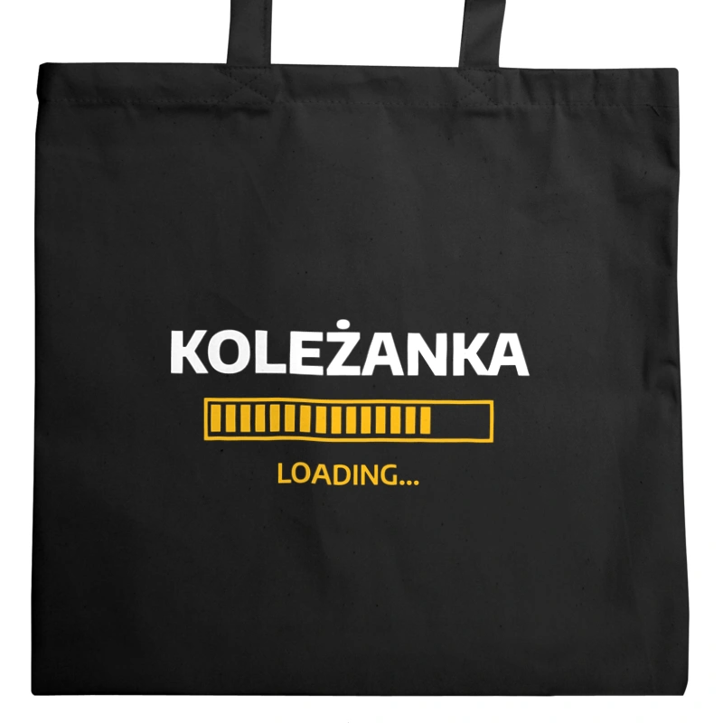 Koleżanka Loading - Torba Na Zakupy Czarna