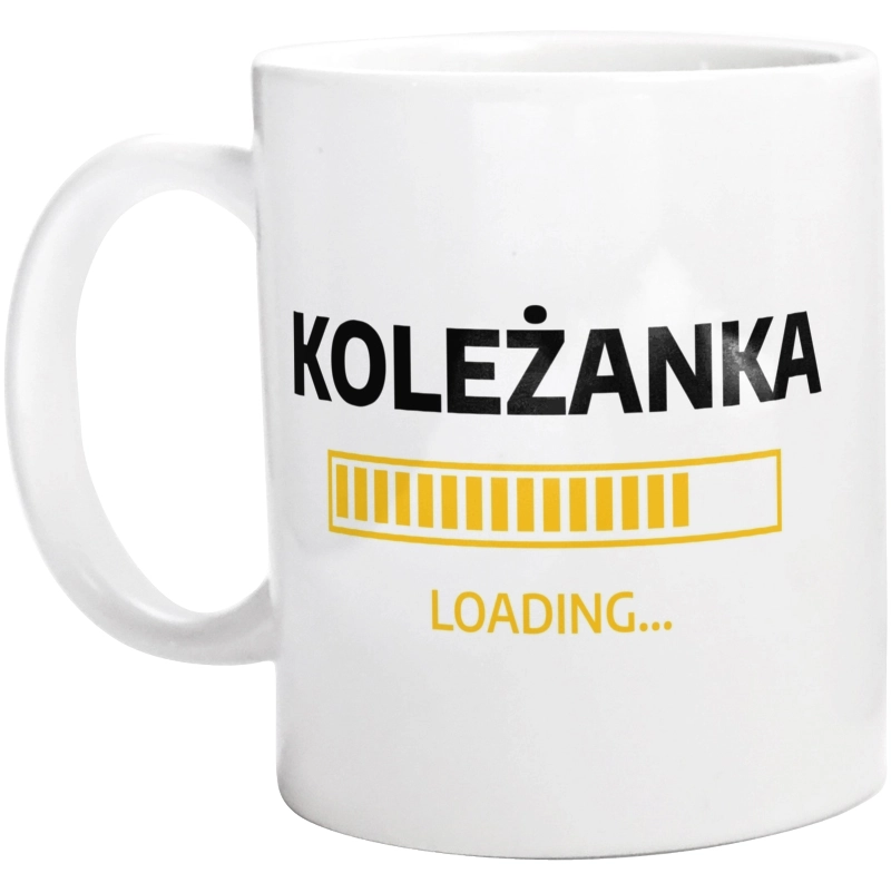 Koleżanka Loading - Kubek Biały