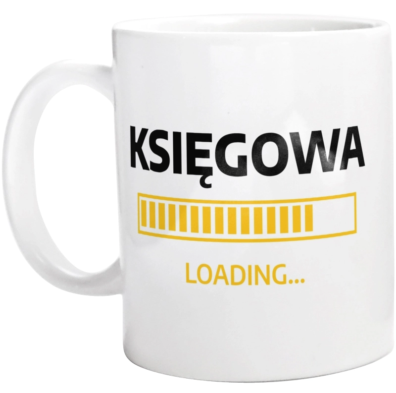 Księgowa Loading - Kubek Biały