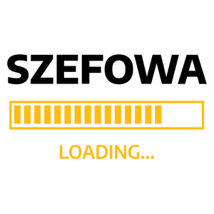 Szefowa Loading - Kubek Biały