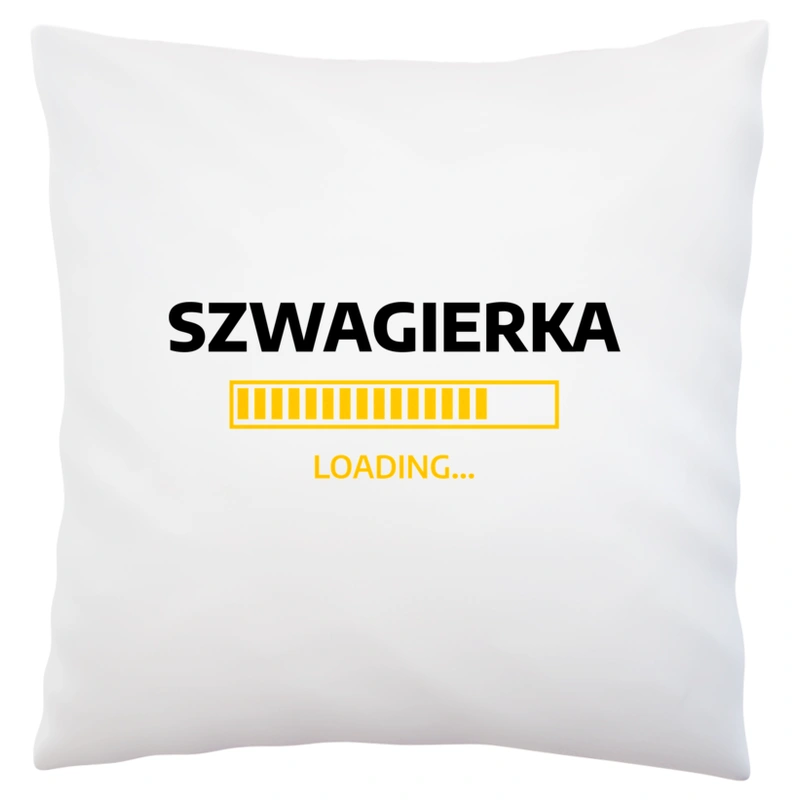 Szwagierka Loading - Poduszka Biała