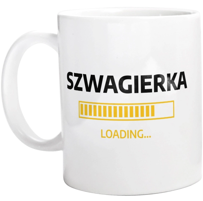 Szwagierka Loading - Kubek Biały