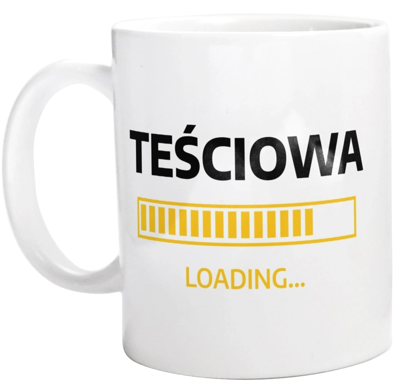 Teściowa Loading - Kubek Biały