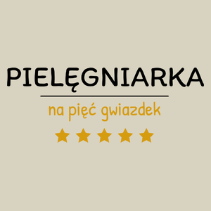 Pielęgniarka Na 5 Gwiazdek - Torba Na Zakupy Natural