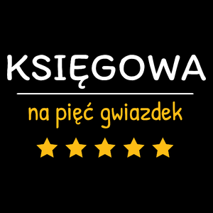 Księgowa Na 5 Gwiazdek - Torba Na Zakupy Czarna