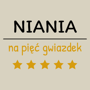 Niania Na 5 Gwiazdek - Torba Na Zakupy Natural