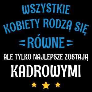 Tylko Najlepsze Zostają Kadrowymi - Torba Na Zakupy Czarna