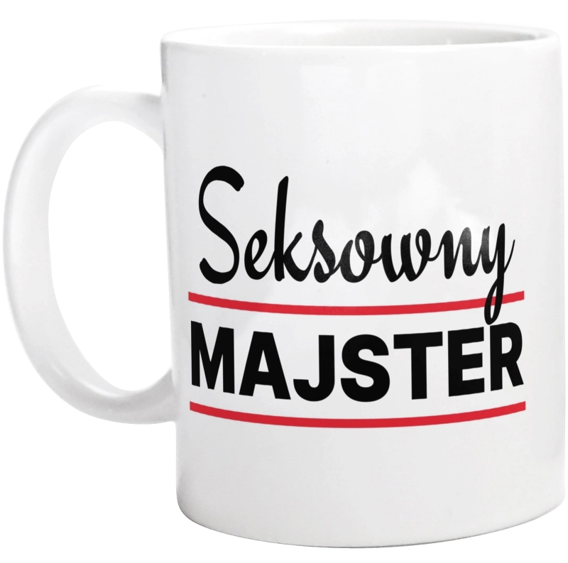 Seksowny Majster - Kubek Biały