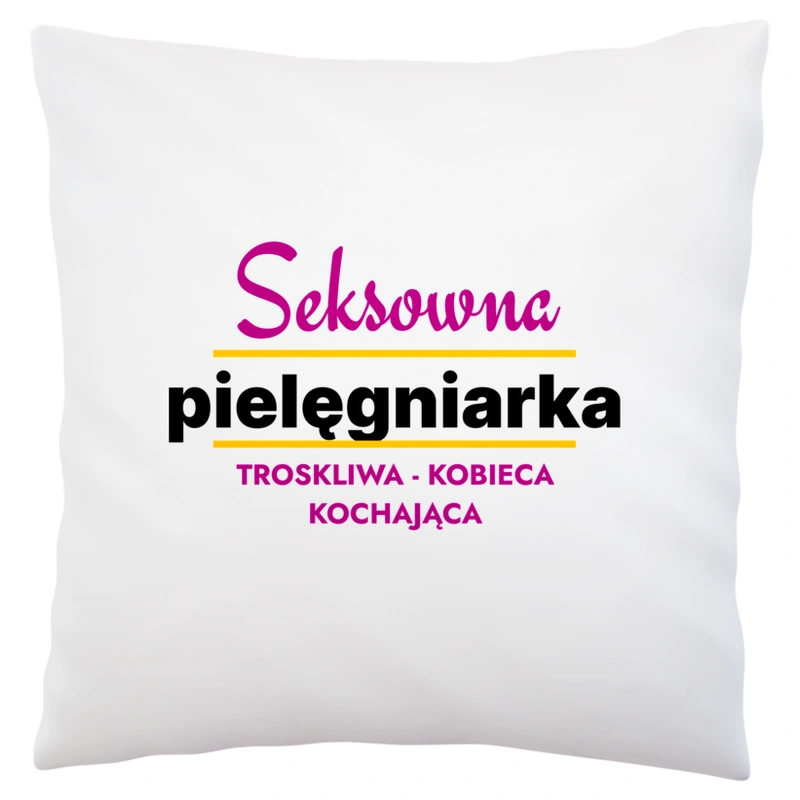 Seksowna Pielęgniarka - Poduszka Biała