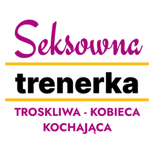 Seksowna Trenerka - Kubek Biały