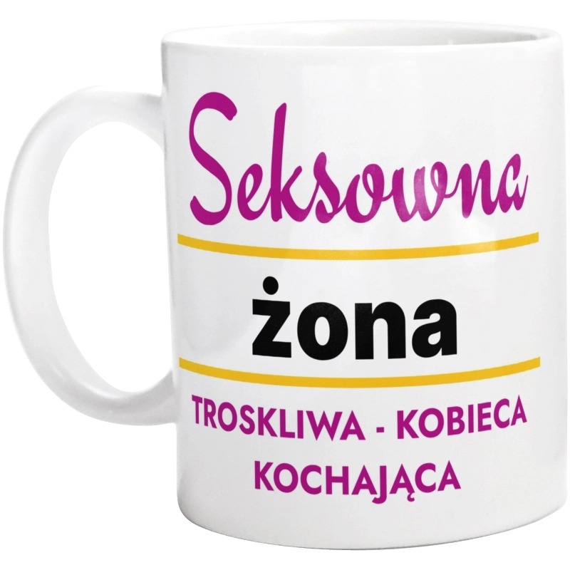 Seksowna Żona - Kubek Biały