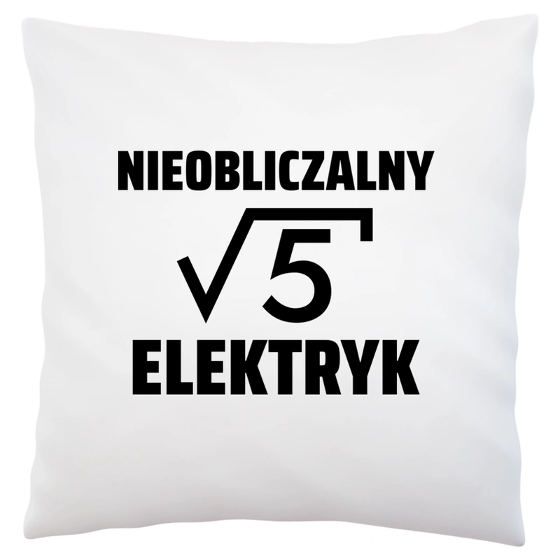 Nieobliczalny Elektryk - Poduszka Biała