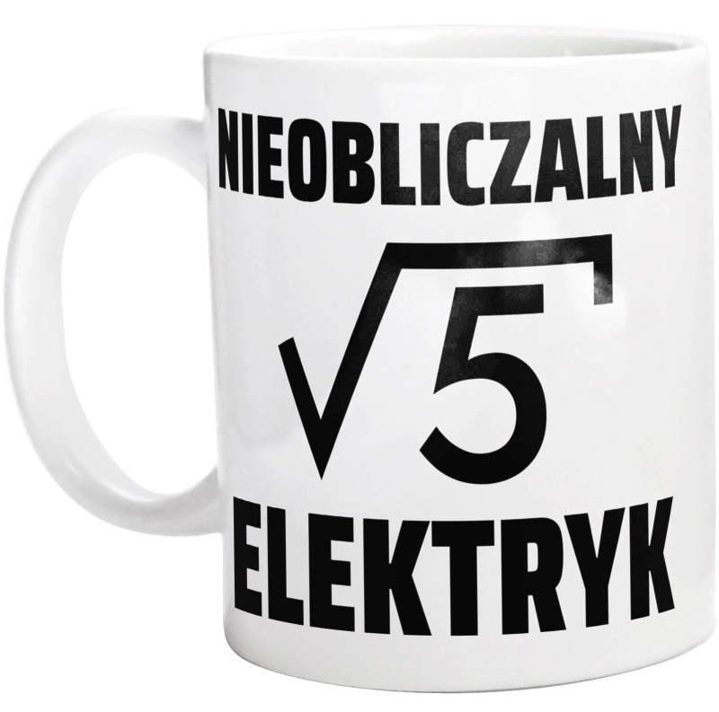 Nieobliczalny Elektryk - Kubek Biały