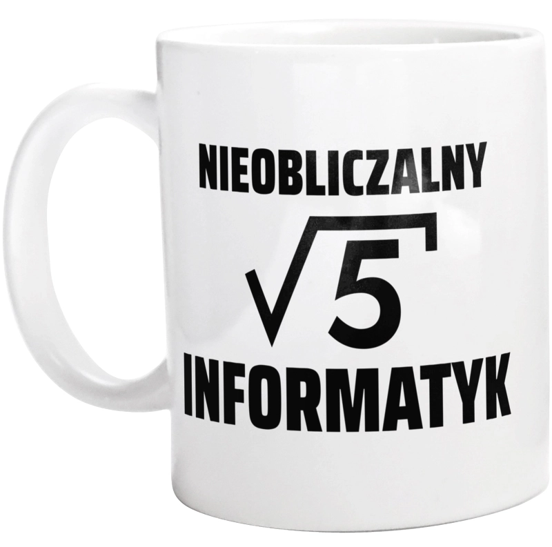 Nieobliczalny Informatyk - Kubek Biały