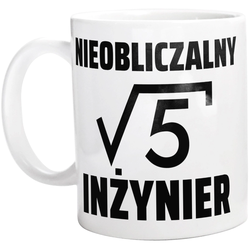 Nieobliczalny Inżynier - Kubek Biały