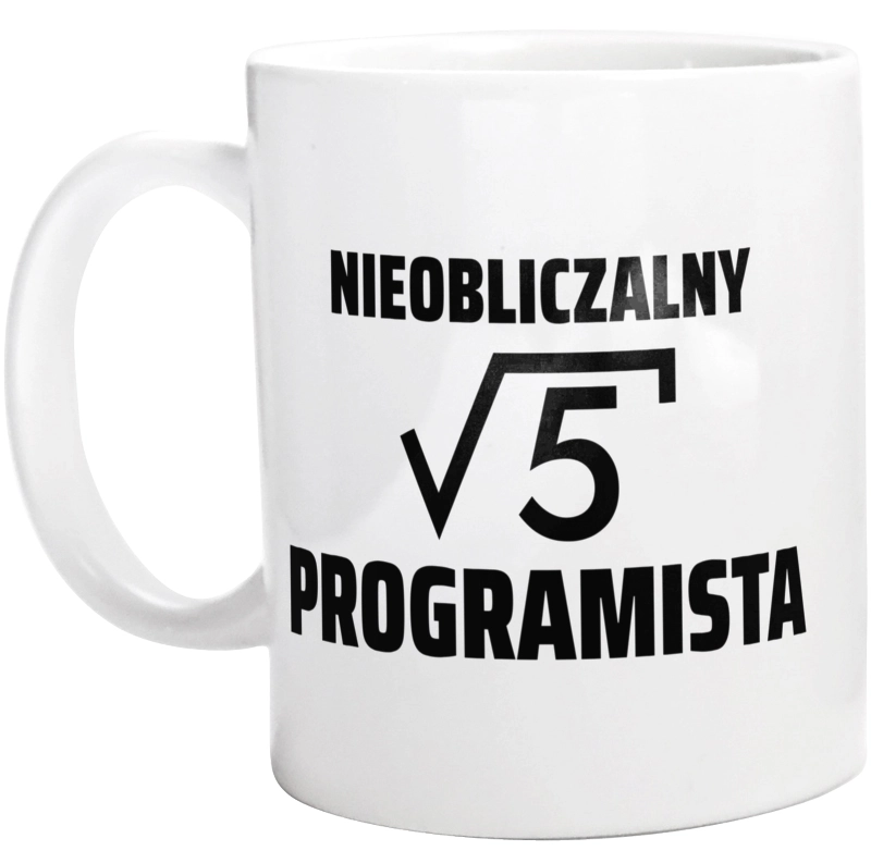 Nieobliczalny Programista - Kubek Biały