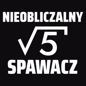 Nieobliczalny Spawacz - Męska Koszulka Czarna