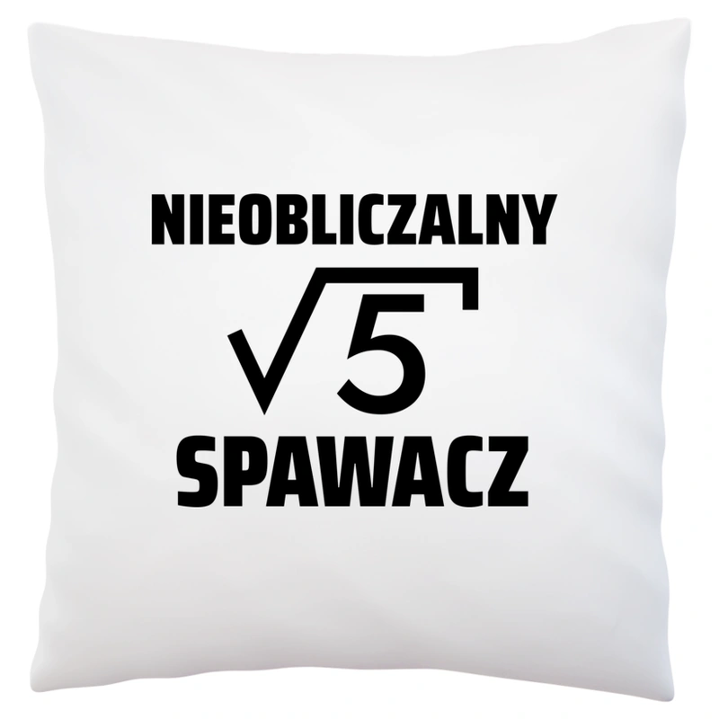 Nieobliczalny Spawacz - Poduszka Biała