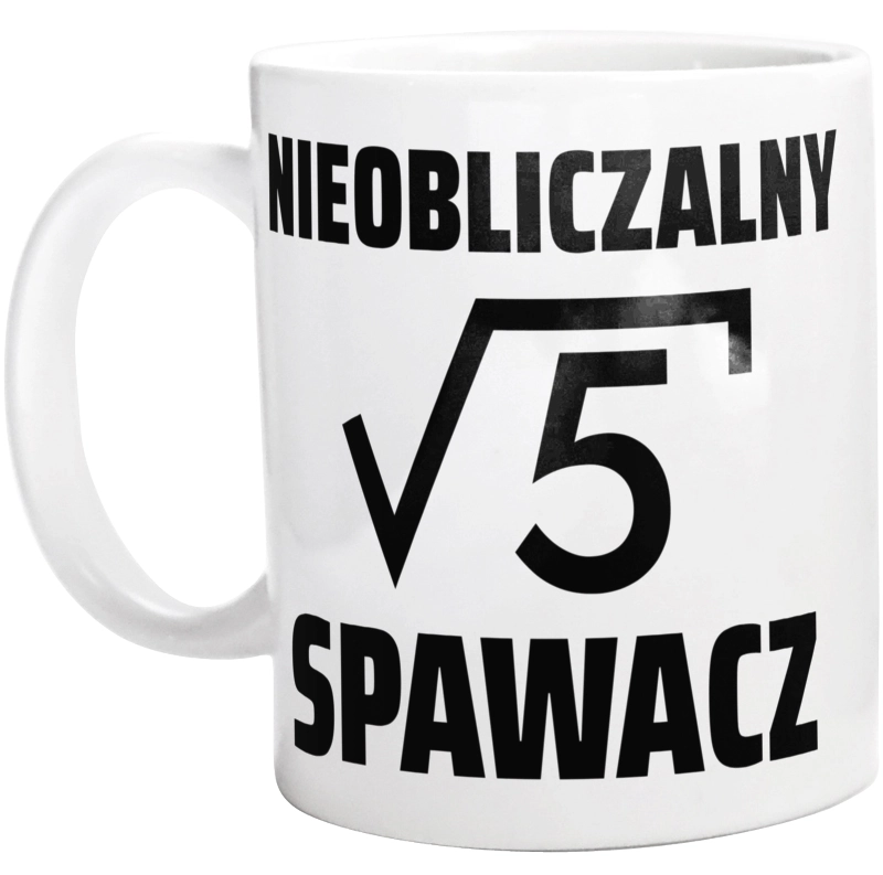 Nieobliczalny Spawacz - Kubek Biały