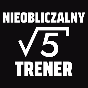 Nieobliczalny Trener - Męska Koszulka Czarna