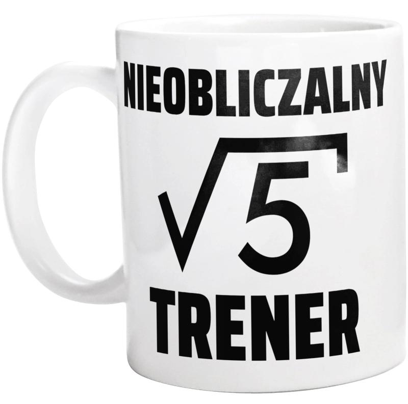 Nieobliczalny Trener - Kubek Biały