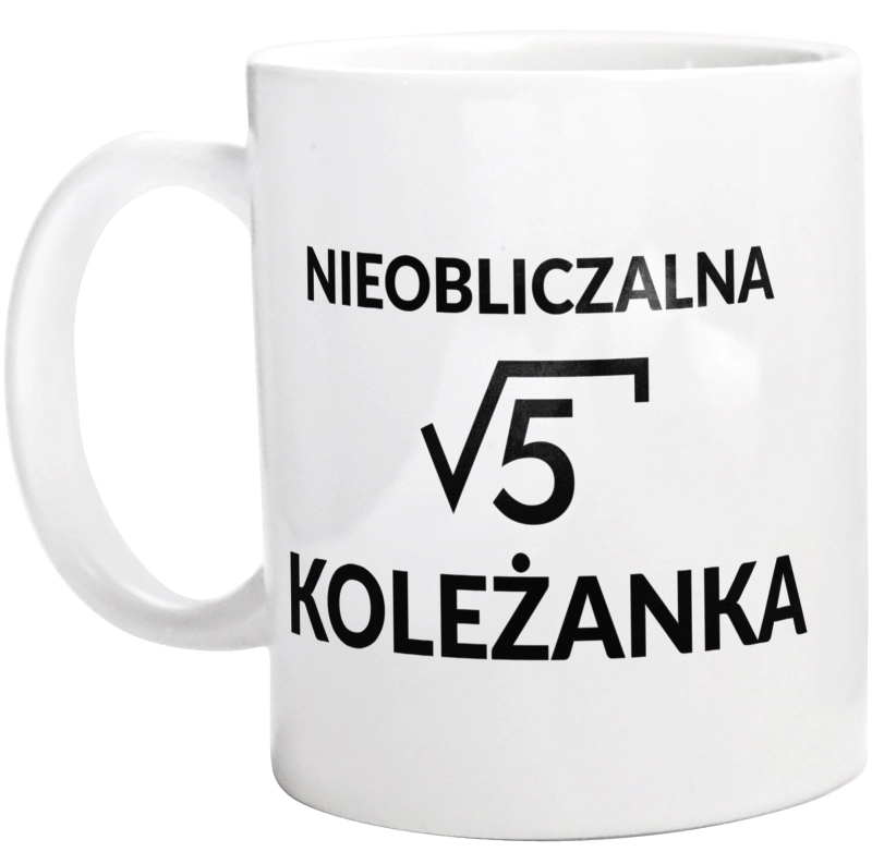 Nieobliczalna Koleżanka - Kubek Biały