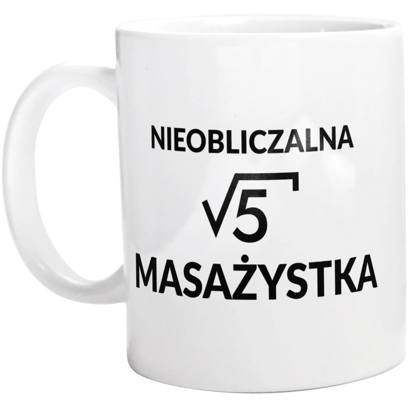 Nieobliczalna Masażystka - Kubek Biały