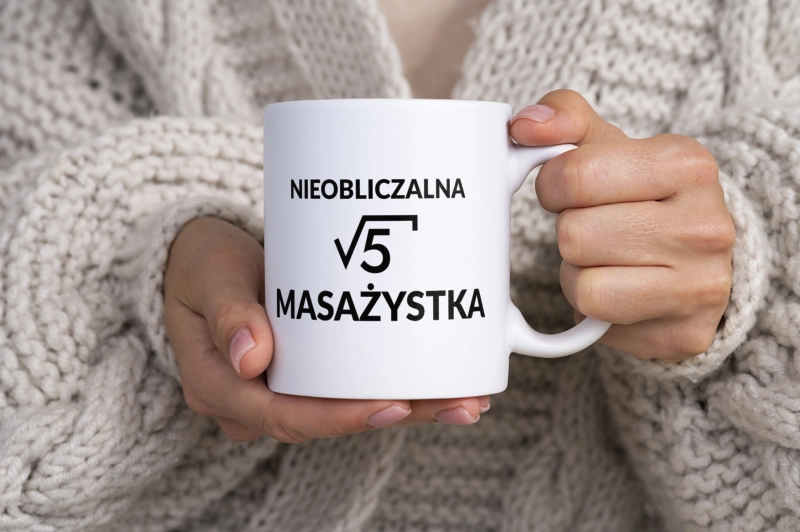 Nieobliczalna Masażystka - Kubek Biały