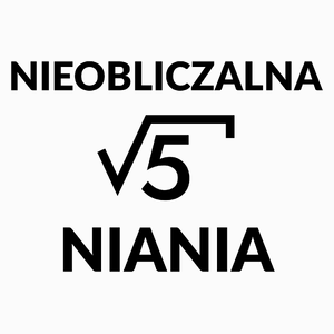 Nieobliczalna Niania - Poduszka Biała