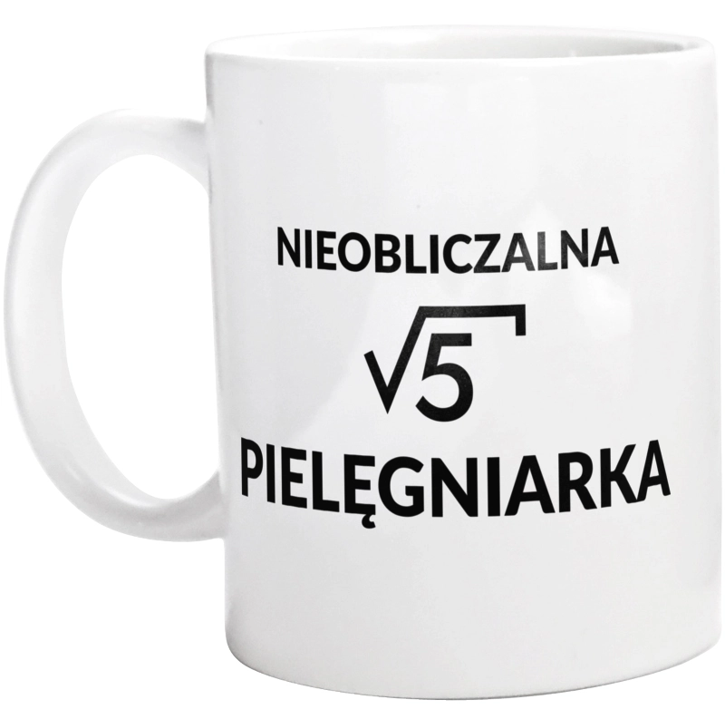 Nieobliczalna Pielęgniarka - Kubek Biały