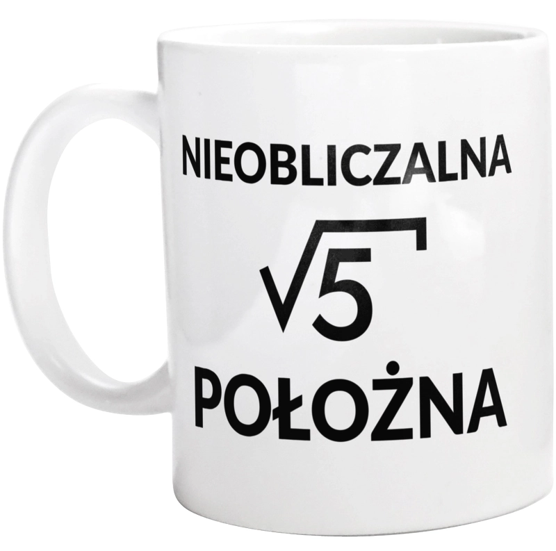 Nieobliczalna Położna - Kubek Biały