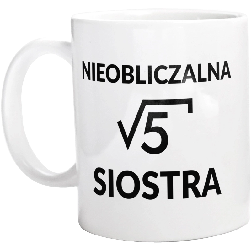 Nieobliczalna Siostra - Kubek Biały