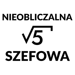 Nieobliczalna Szefowa - Kubek Biały