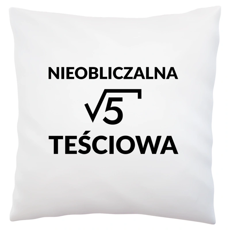 Nieobliczalna Teściowa - Poduszka Biała