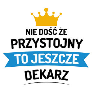 Przystojny Dekarz - Kubek Biały