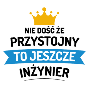 Przystojny Inżynier - Kubek Biały