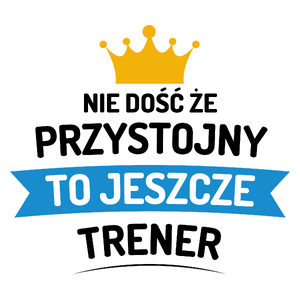 Przystojny Trener - Kubek Biały