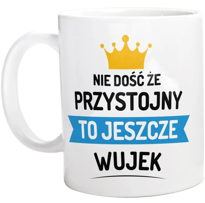 Przystojny Wujek - Kubek Biały