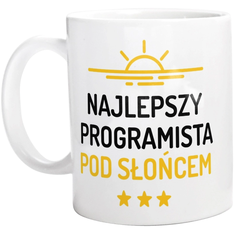 Najlepszy Programista Pod Słońcem - Kubek Biały