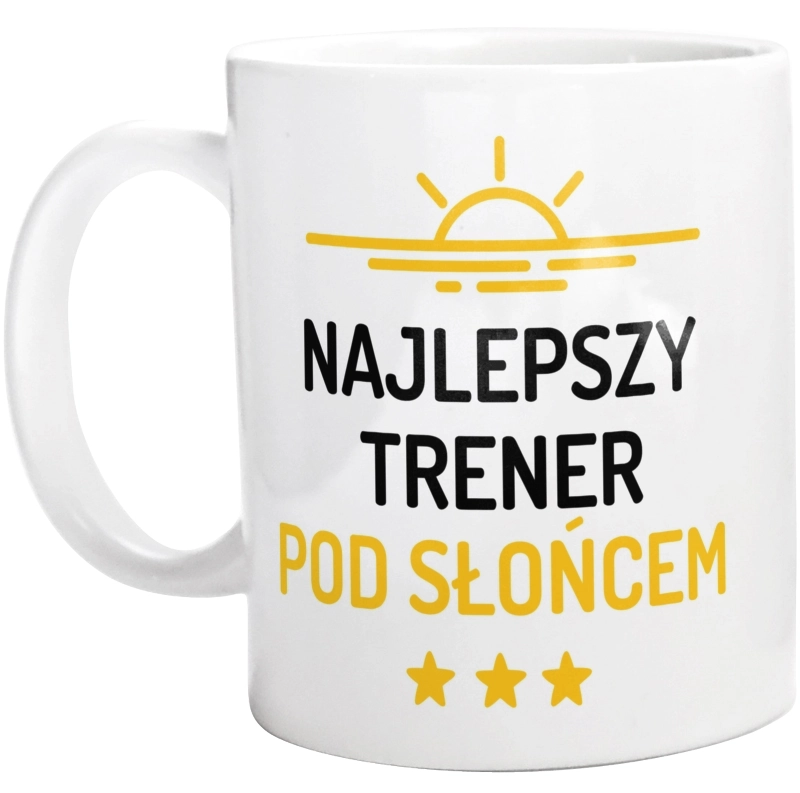 Najlepszy Trener Pod Słońcem - Kubek Biały