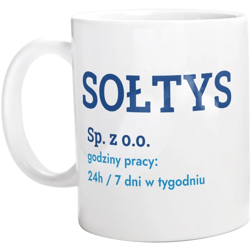 Sołtys Sp. Z O.o. Godziny Pracy - Kubek Biały