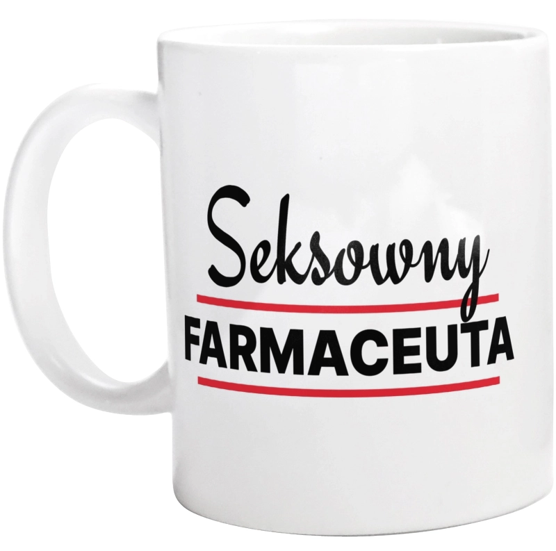 Seksowny Farmaceuta - Kubek Biały