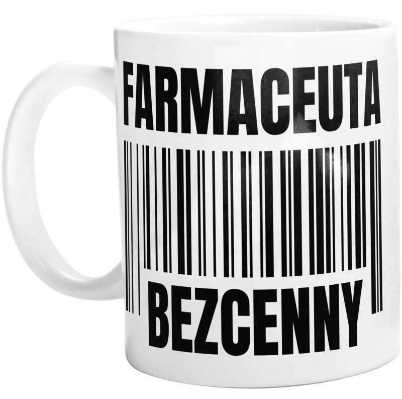 Farmaceuta Bezcenny - Kubek Biały