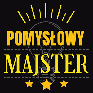 Pomysłowy Majster - Męska Koszulka Czarna