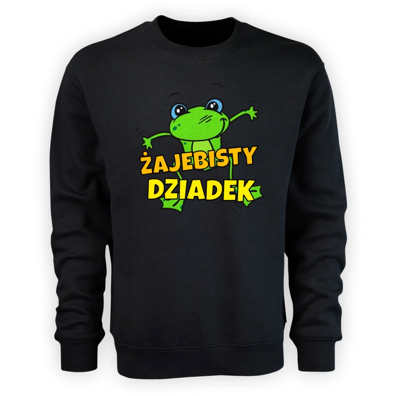 Żajebisty Dziadek - Męska Bluza Czarna